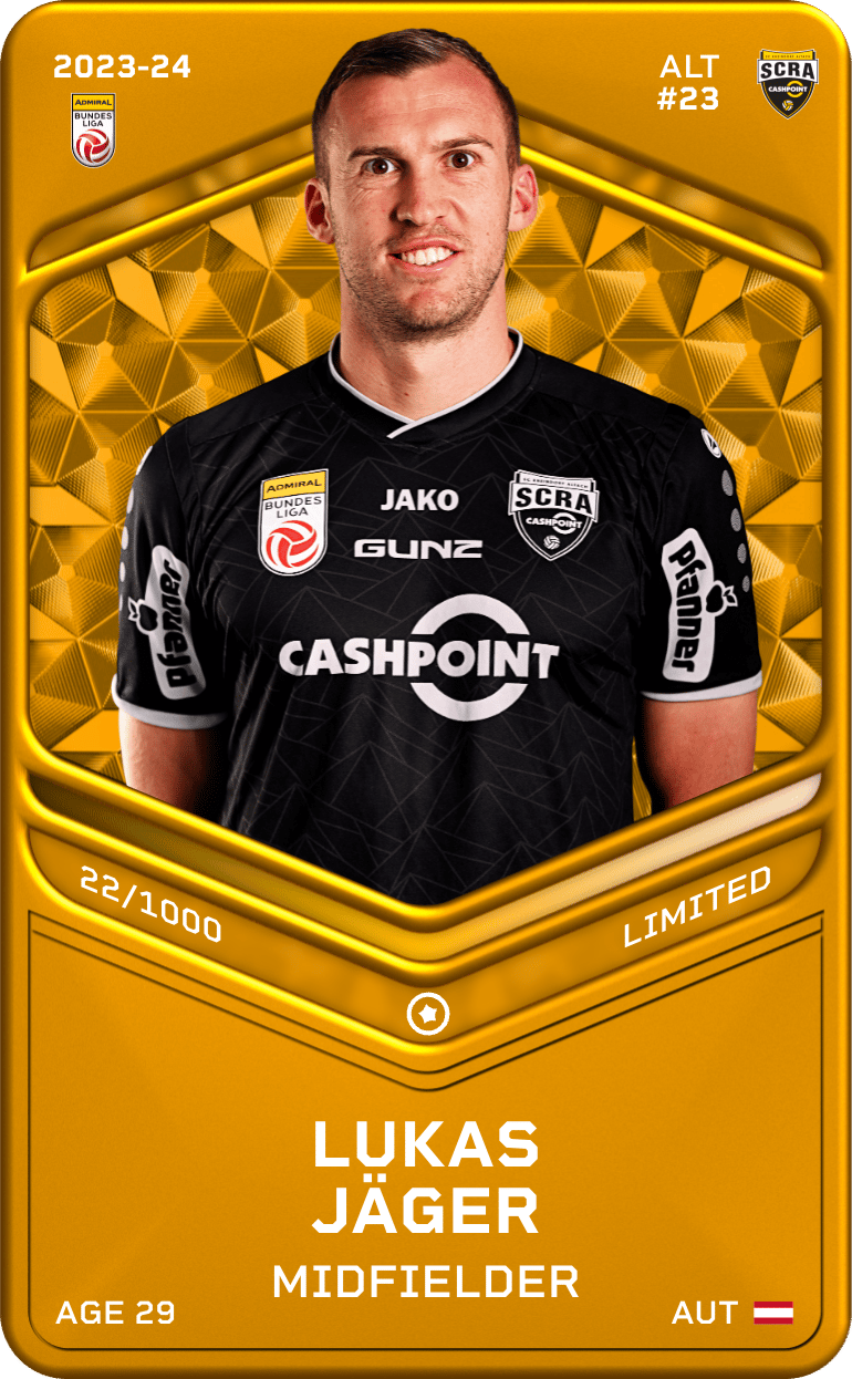 Lukas Jäger 2023-24 • Limited 22/1000