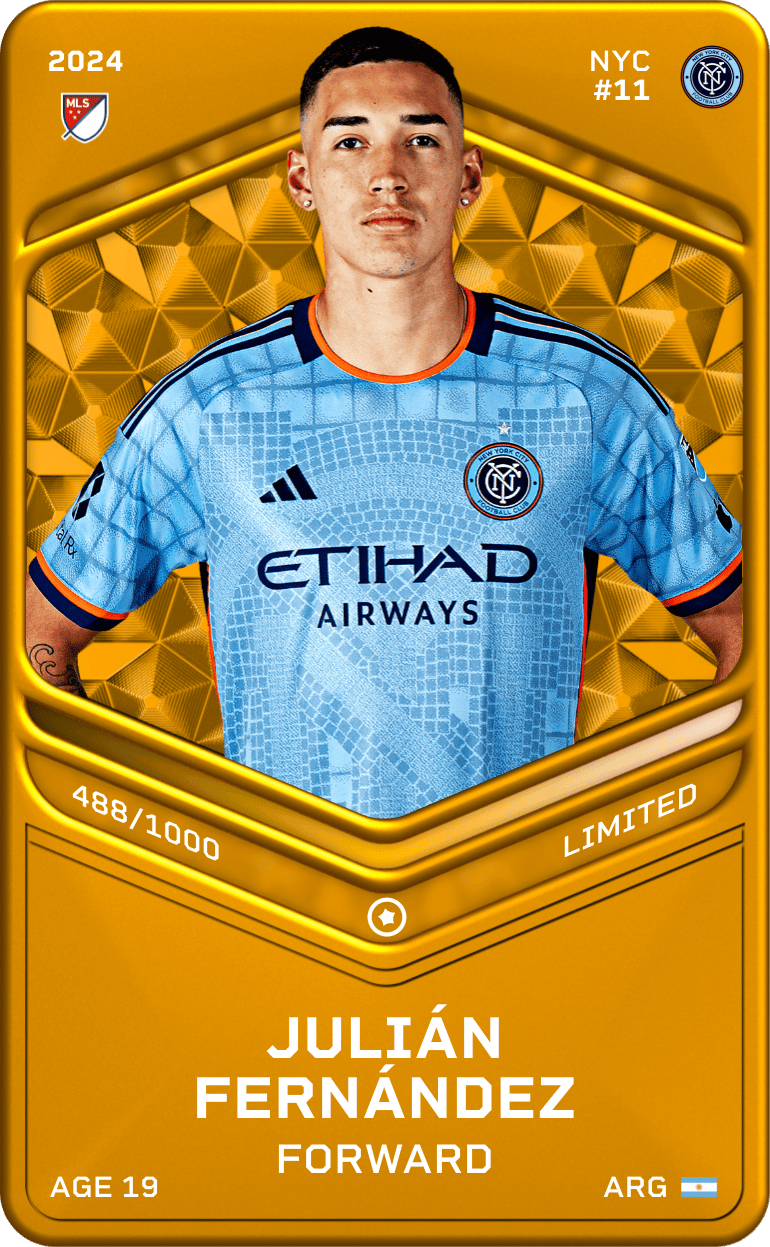 Julián Fernández 2024-25 • Limited 488/1000