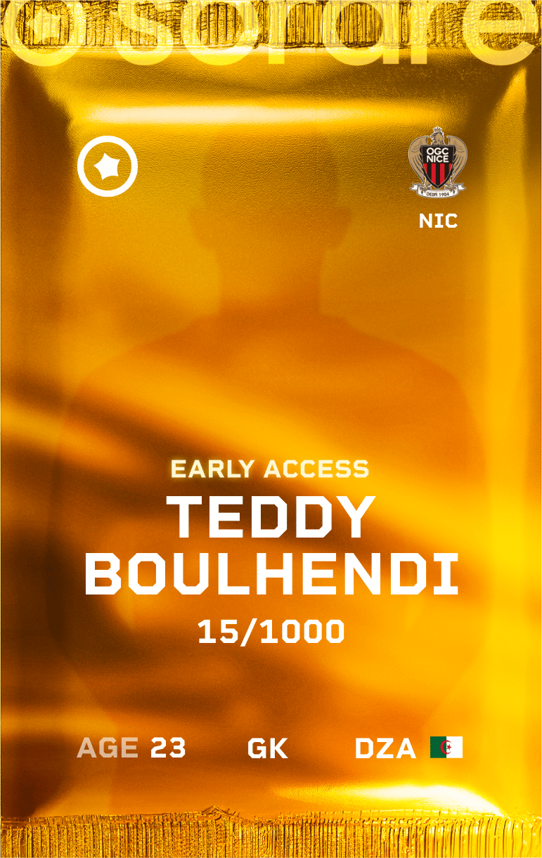 Teddy Boulhendi 2024-25 • Limited 15/1000