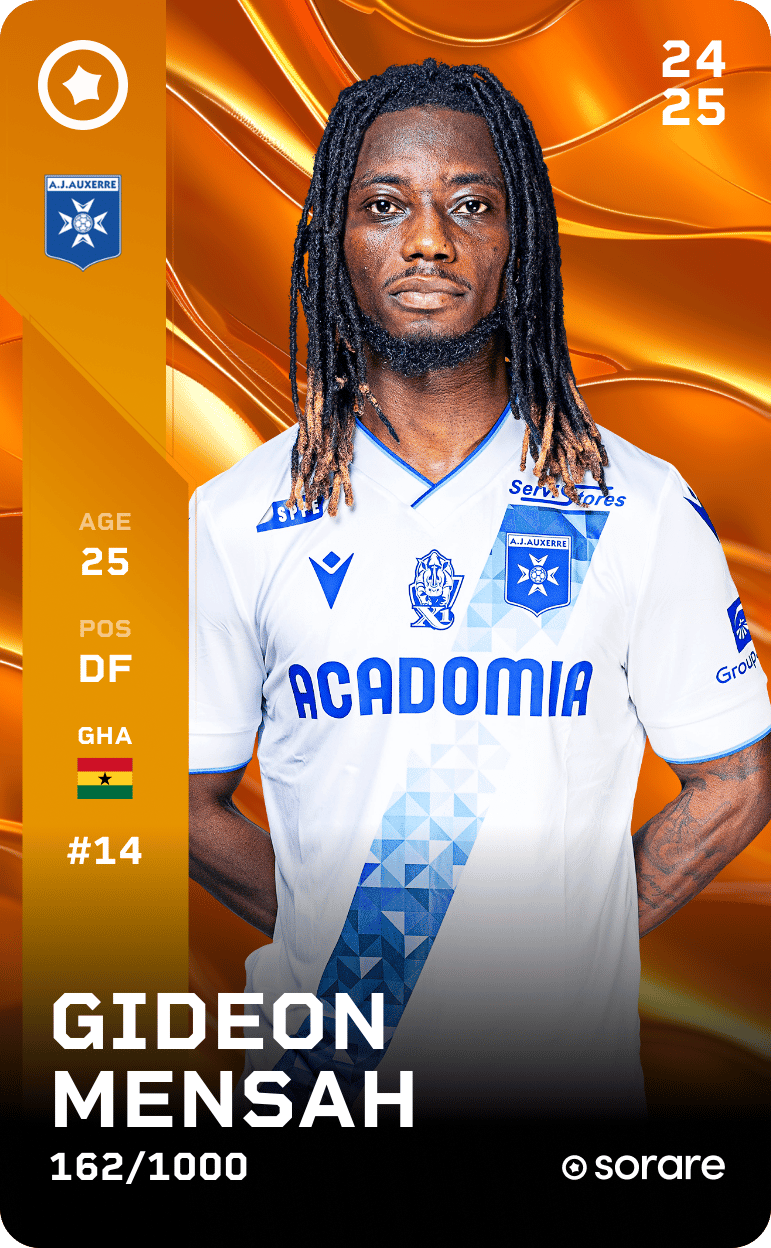 Gideon Mensah 2024-25 • Limited 162/1000