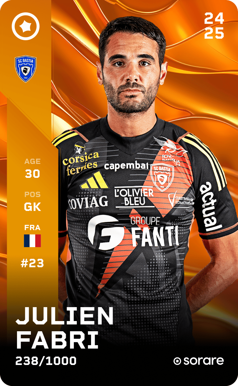 Julien Fabri 2024-25 • Limited 238/1000