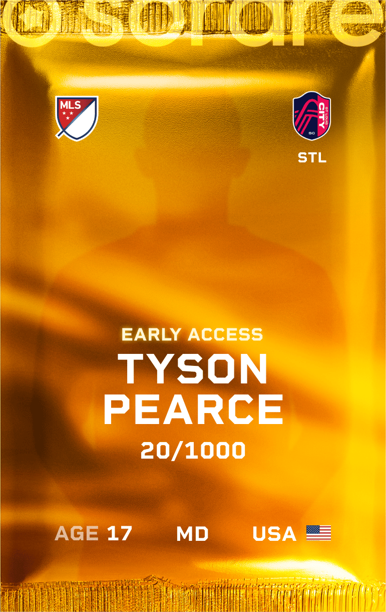 Tyson Pearce 2025-26 • Limited 20/1000