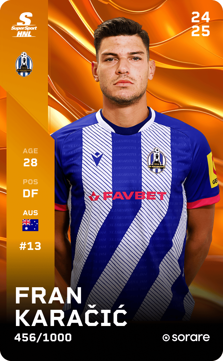 Fran Karačić 2024-25 • Limited 456/1000
