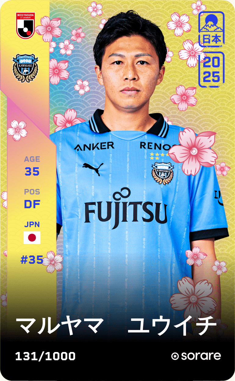 Yuichi Maruyama 2025-26 • Limited 131/1000