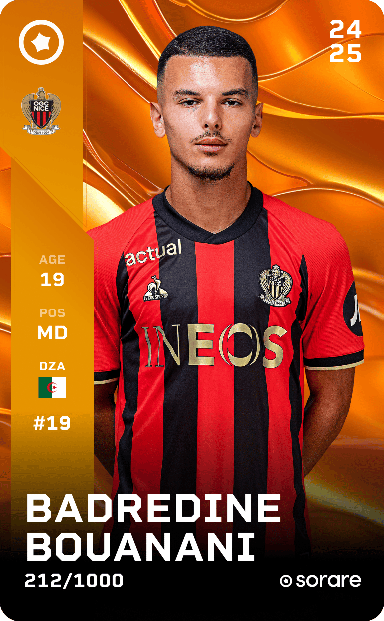 Badredine Bouanani 2024-25 • Limited 212/1000