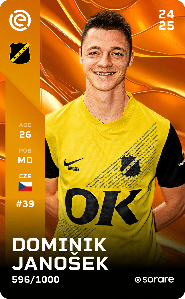 Dominik Janošek 2024-25 • Limited 596/1000