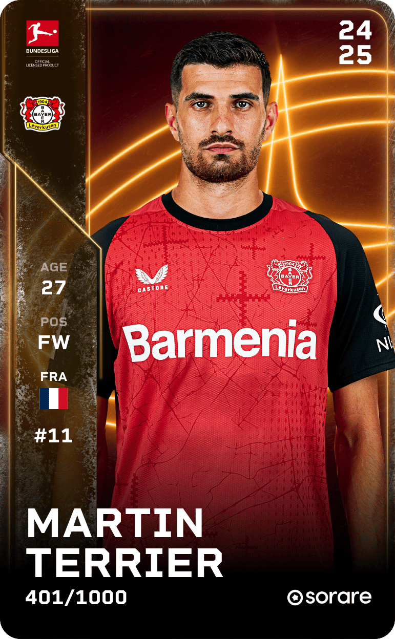 Martin Terrier 2024-25 • Limited 401/1000