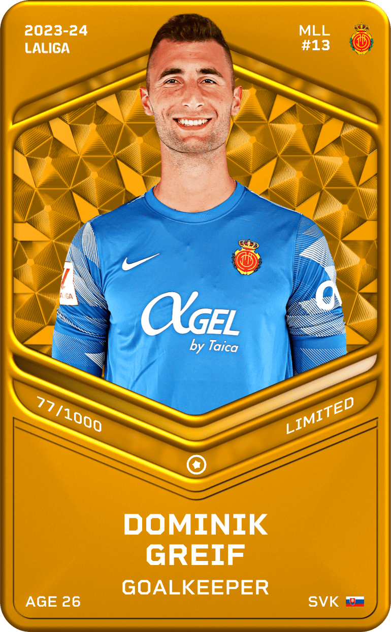 Dominik Greif 2023-24 • Limited 77/1000