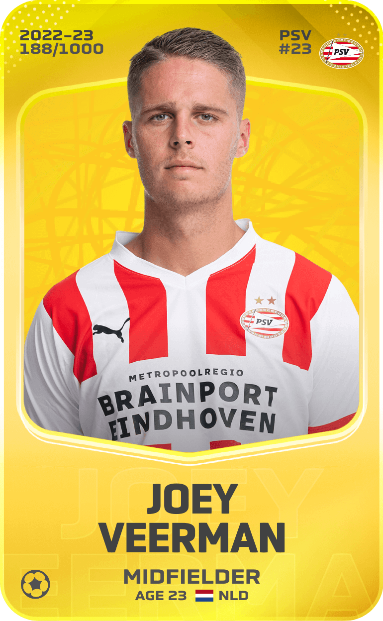 Joey Veerman 2022-23 • Limited 188/1000