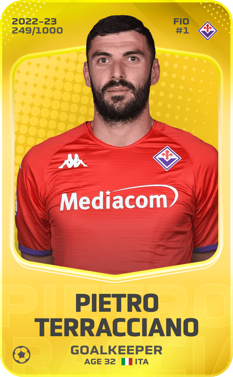 Pietro Terracciano 2022-23 • Limited 249/1000