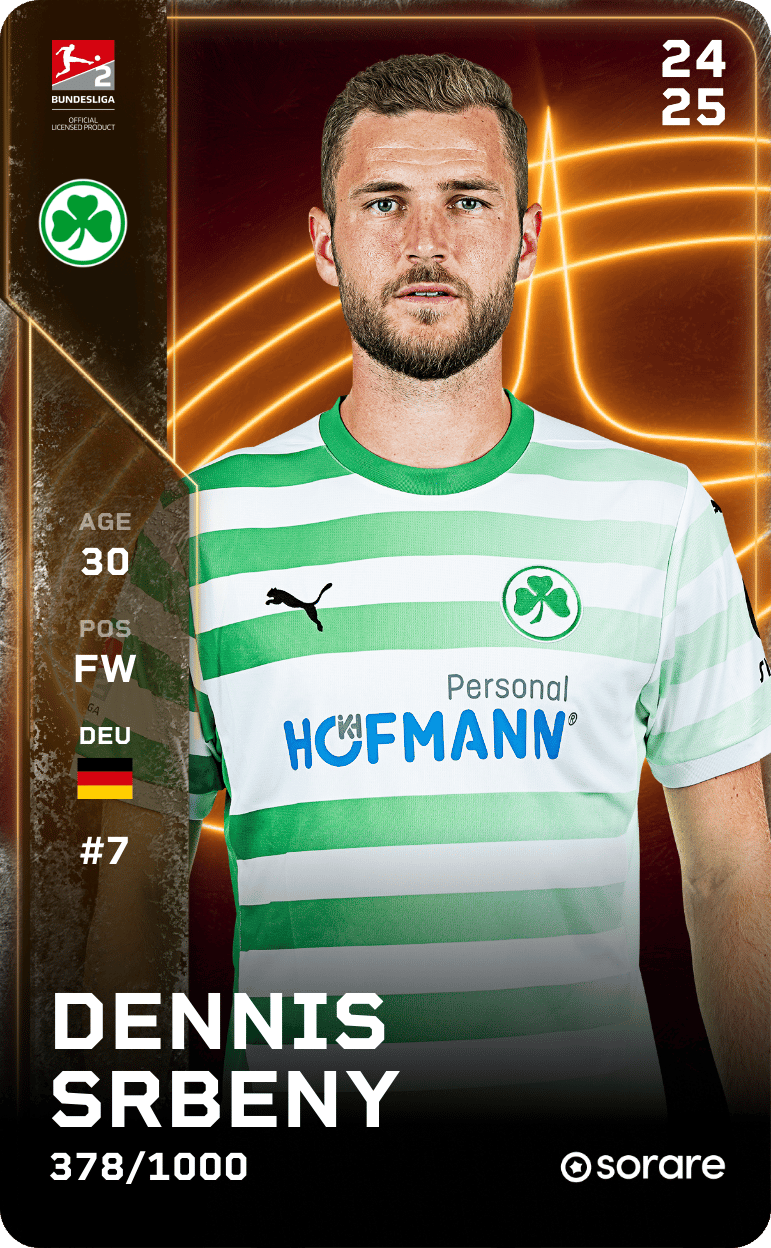 Dennis Srbeny 2024-25 • Limited 378/1000