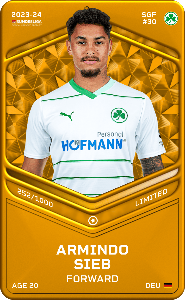 Armindo Sieb 2023-24 • Limited 252/1000