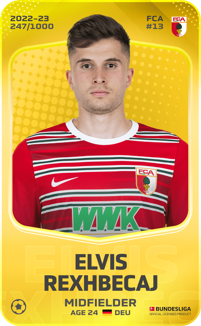 Elvis Rexhbecaj  2022-23 • Limited 247/1000
