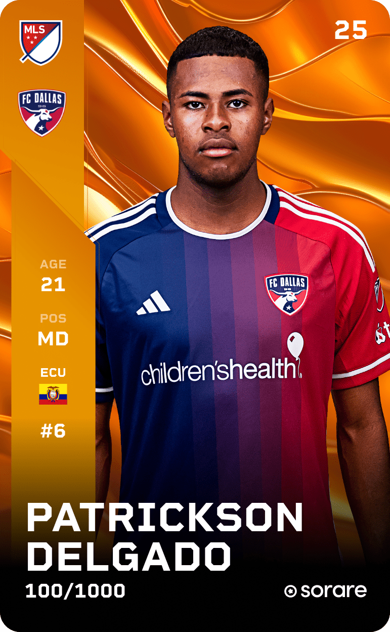 Patrickson Delgado 2025-26 • Limited 100/1000