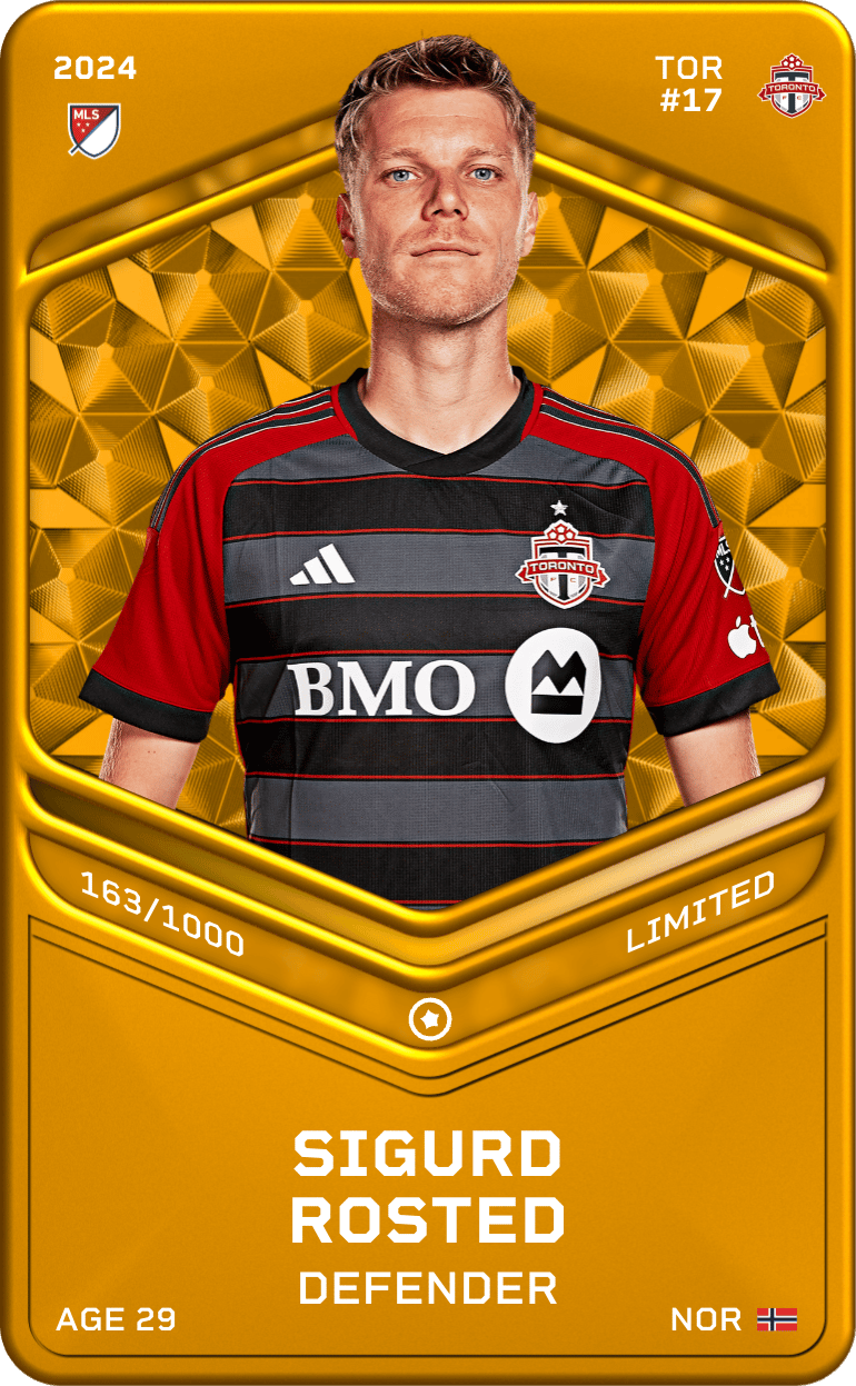 Sigurd Rosted 2024-25 • Limited 163/1000
