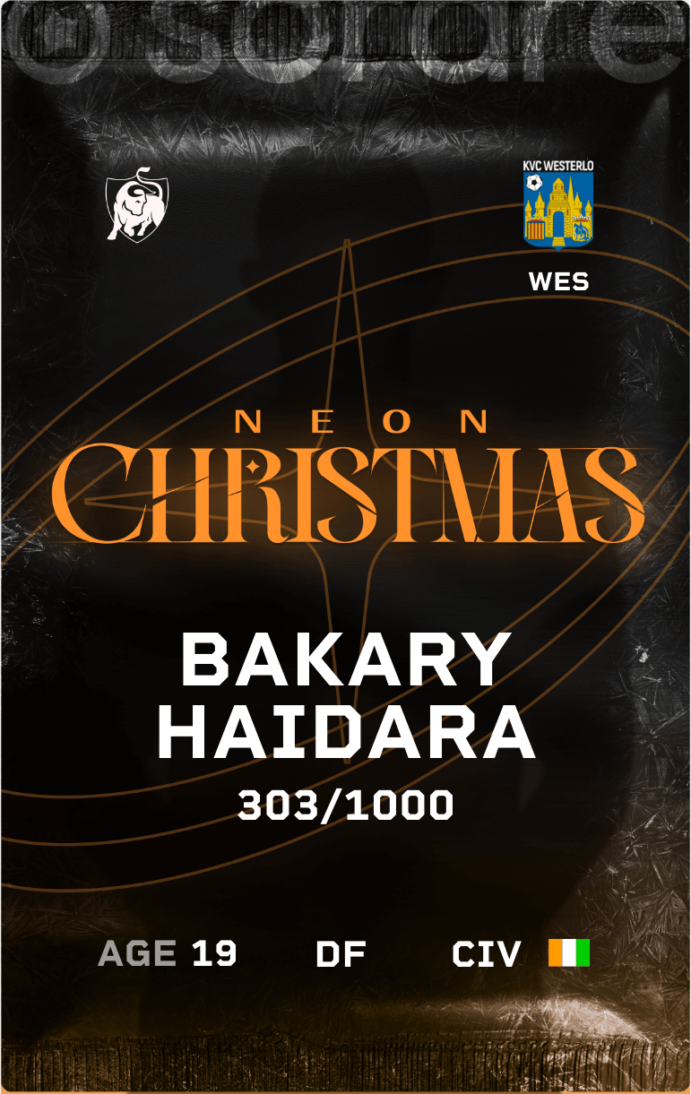 Bakary Haidara 2024-25 • Limited 303/1000