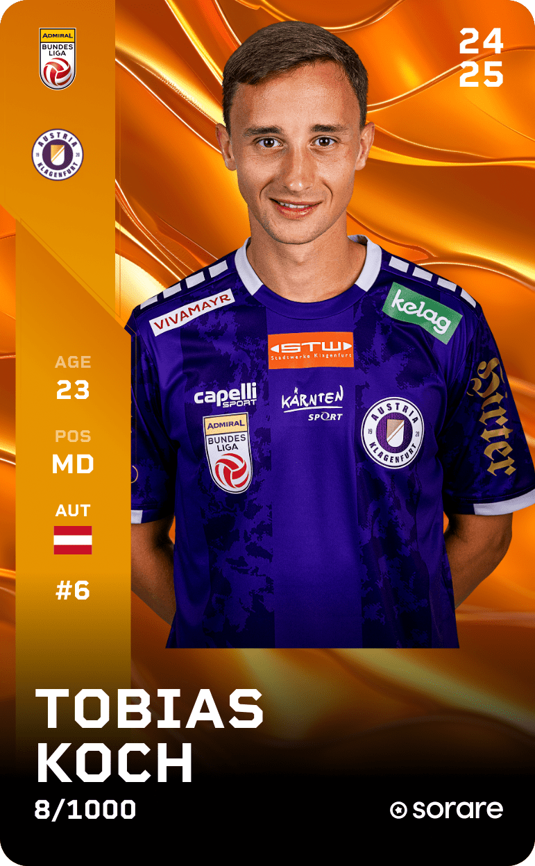 Tobias Koch 2024-25 • Limited 8/1000