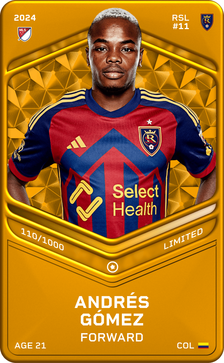 Andrés Gómez  2024-25 • Limited 110/1000