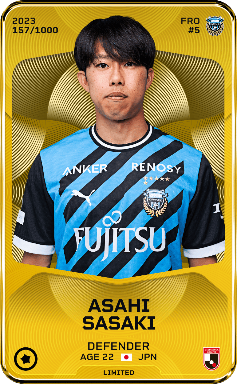 Asahi Sasaki 2023-24 • Limited 157/1000