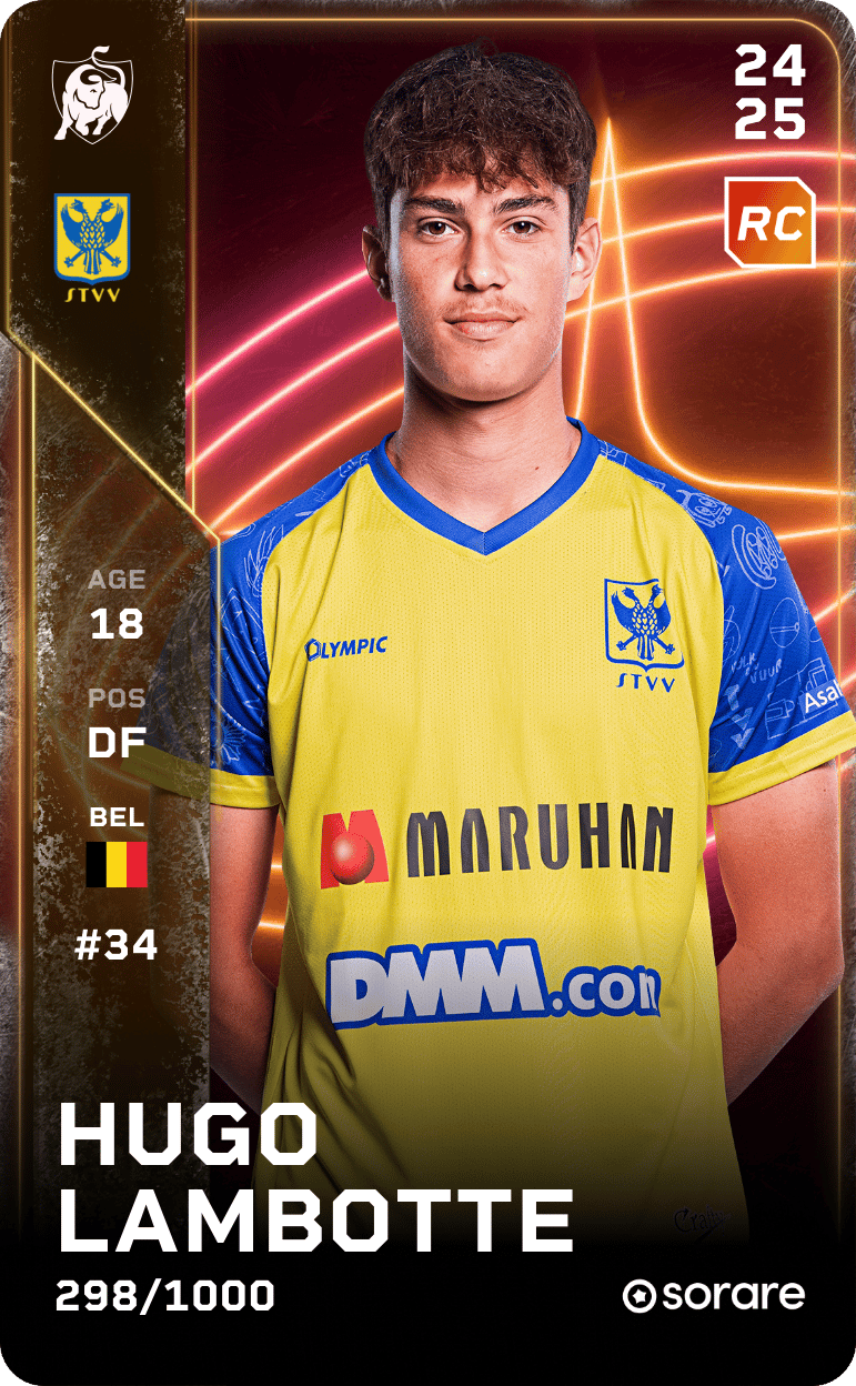 Hugo Lambotte 2024-25 • Limited 298/1000