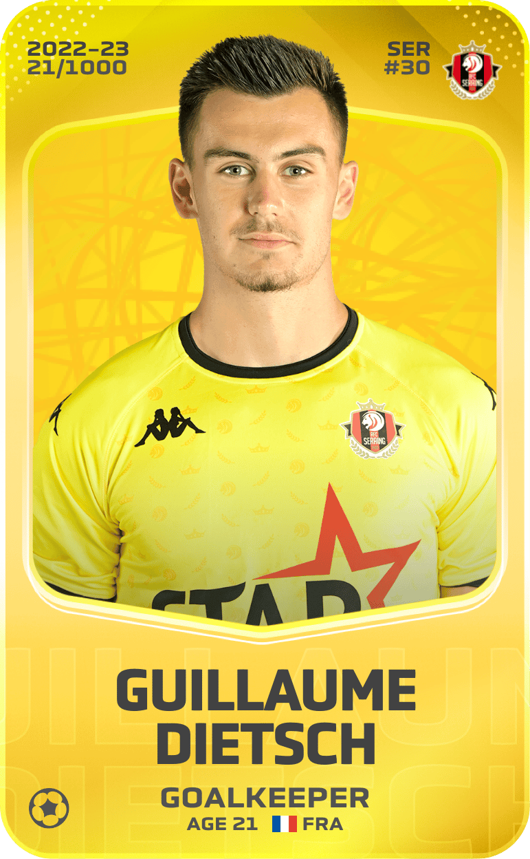Guillaume Dietsch 2022-23 • Limited 21/1000