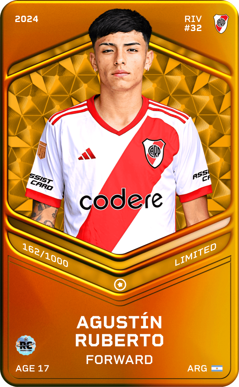 Agustín Ruberto 2024-25 • Limited 162/1000