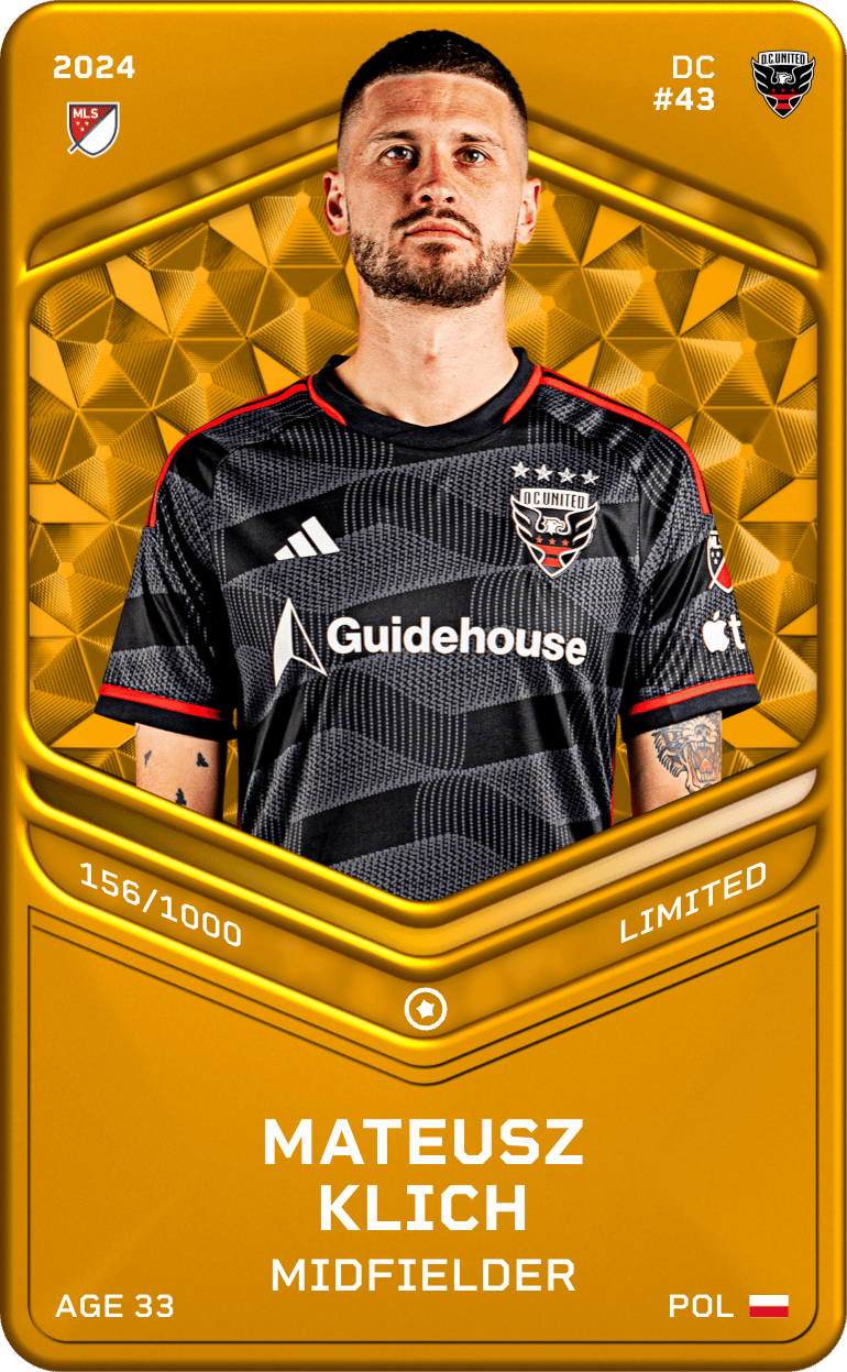 Mateusz Klich 2024-25 • Limited 156/1000
