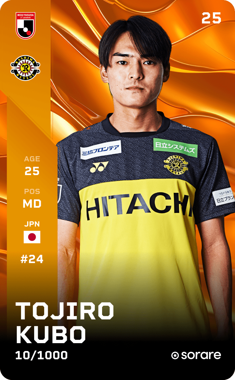 Tojiro Kubo 2025-26 • Limited 10/1000