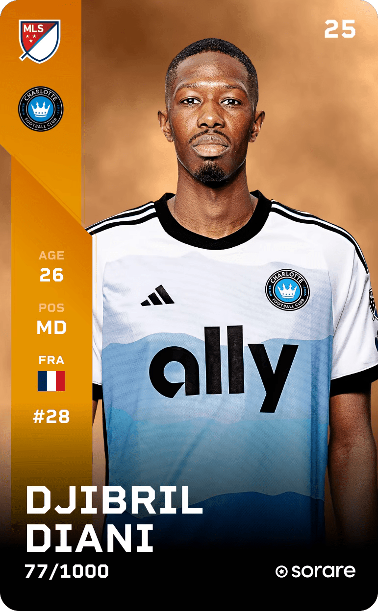 Djibril Diani 2025-26 • Limited 77/1000