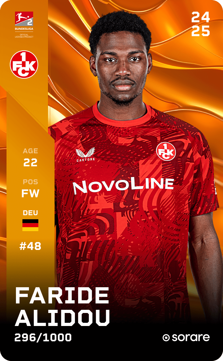Faride Alidou 2024-25 • Limited 296/1000