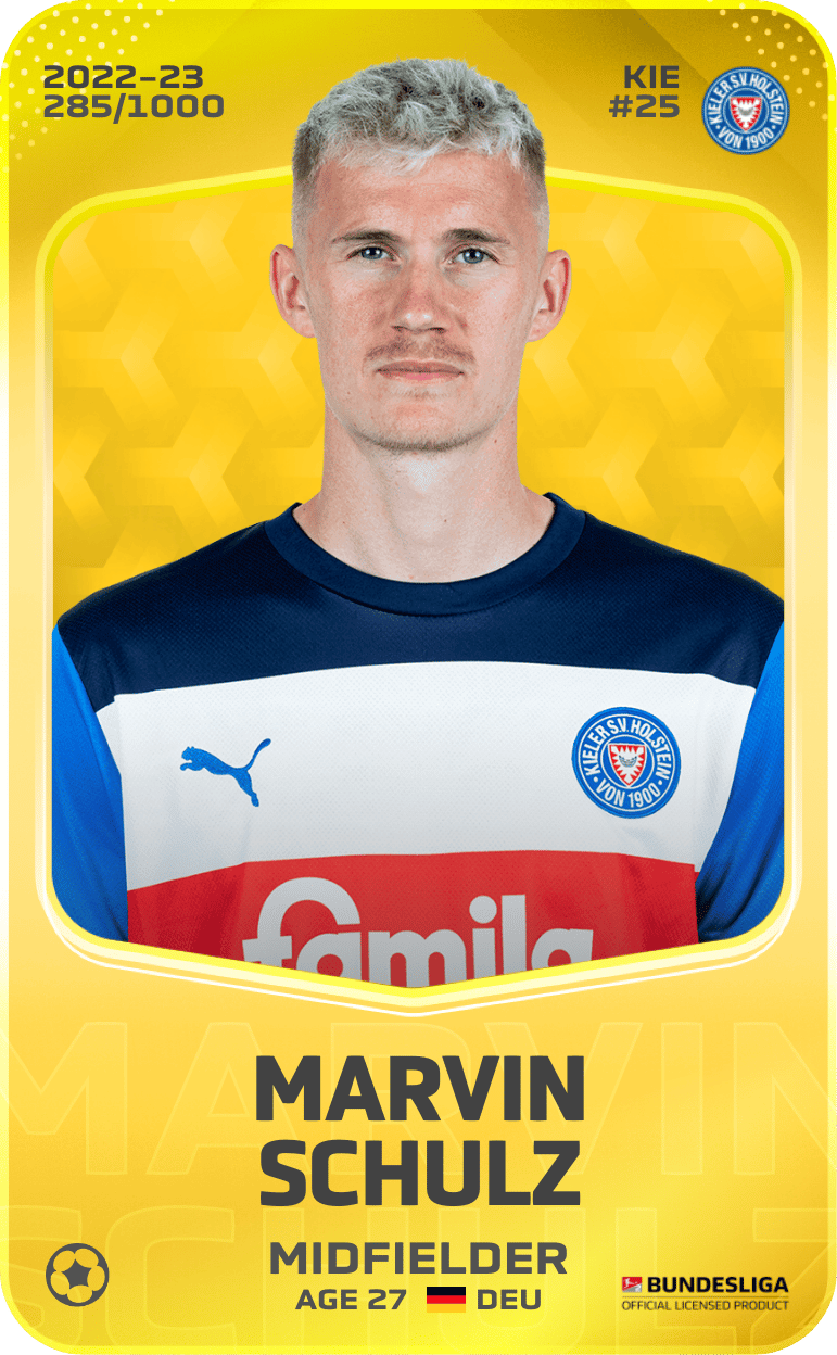 Marvin Schulz 2022-23 • Limited 285/1000