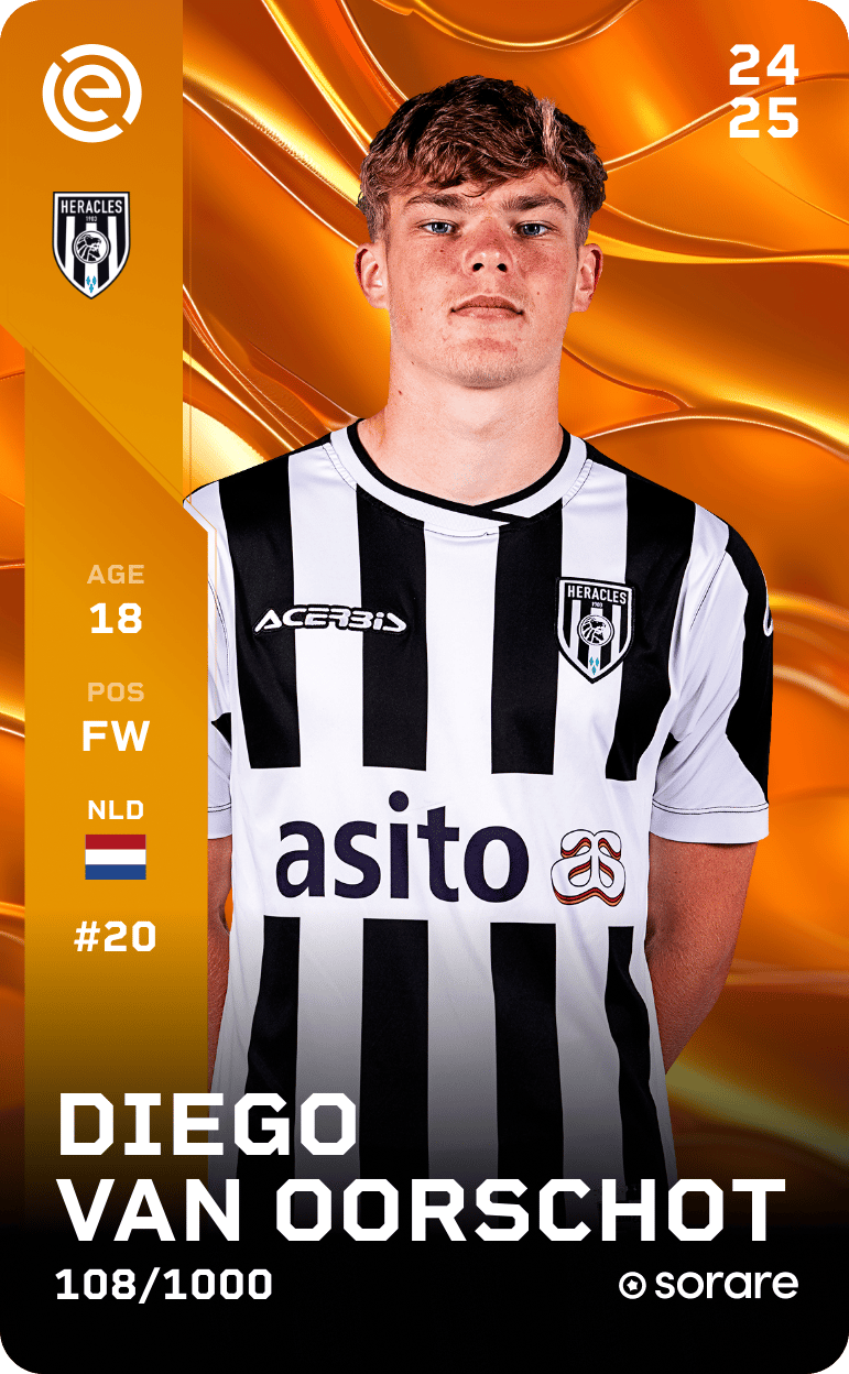 Diego van Oorschot 2024-25 • Limited 108/1000