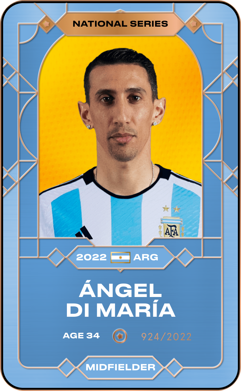 Ángel Di María 2022 • Custom Series 924/2022