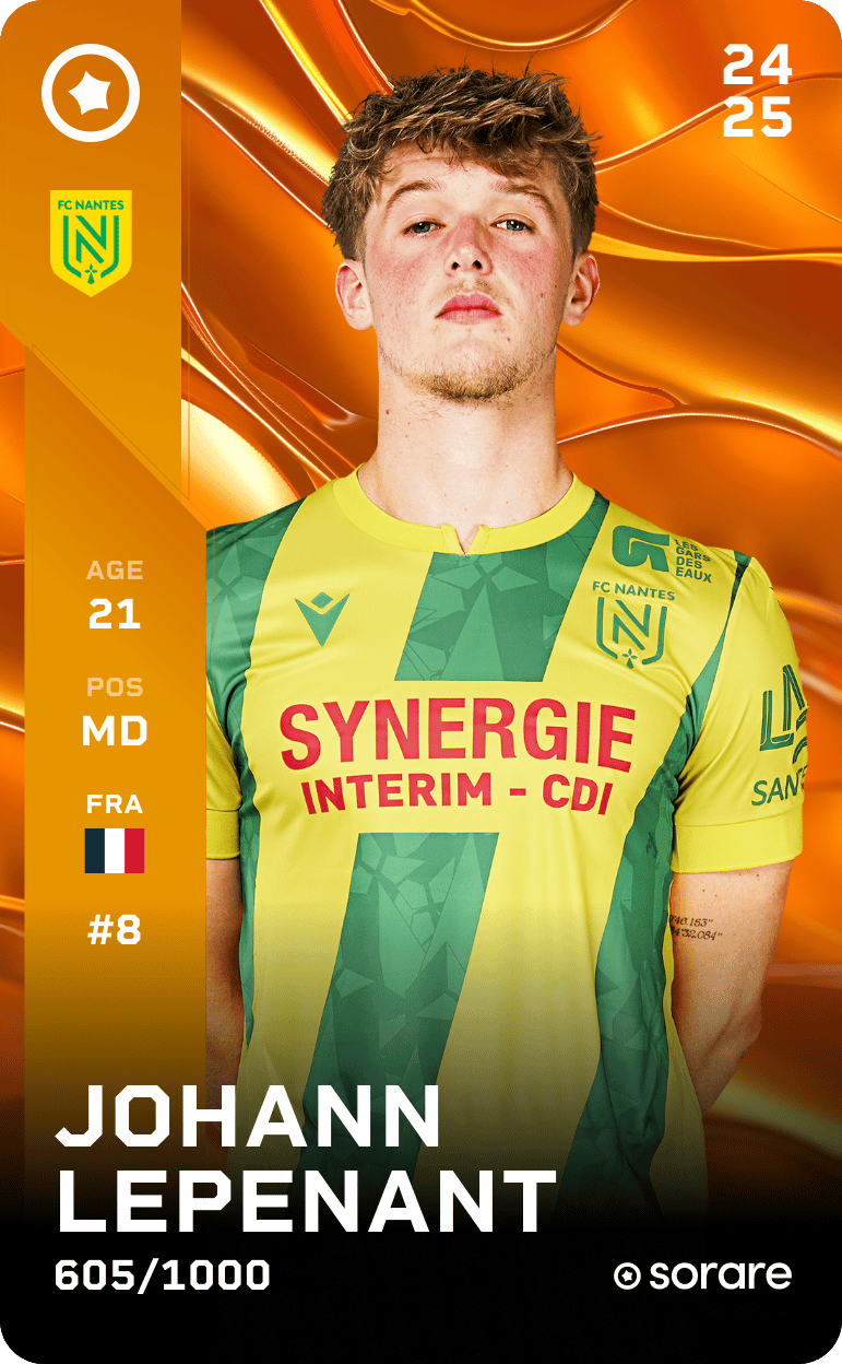 Johann Lepenant 2024-25 • Limited 605/1000
