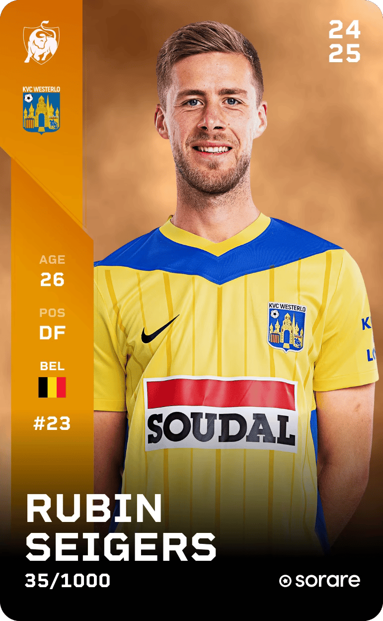 Rubin Seigers 2024-25 • Limited 35/1000