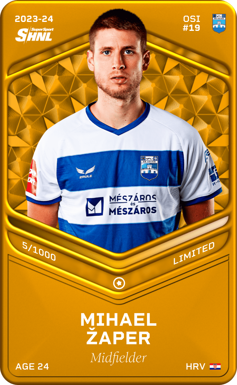 Mihael Žaper 2023-24 • Limited 5/1000