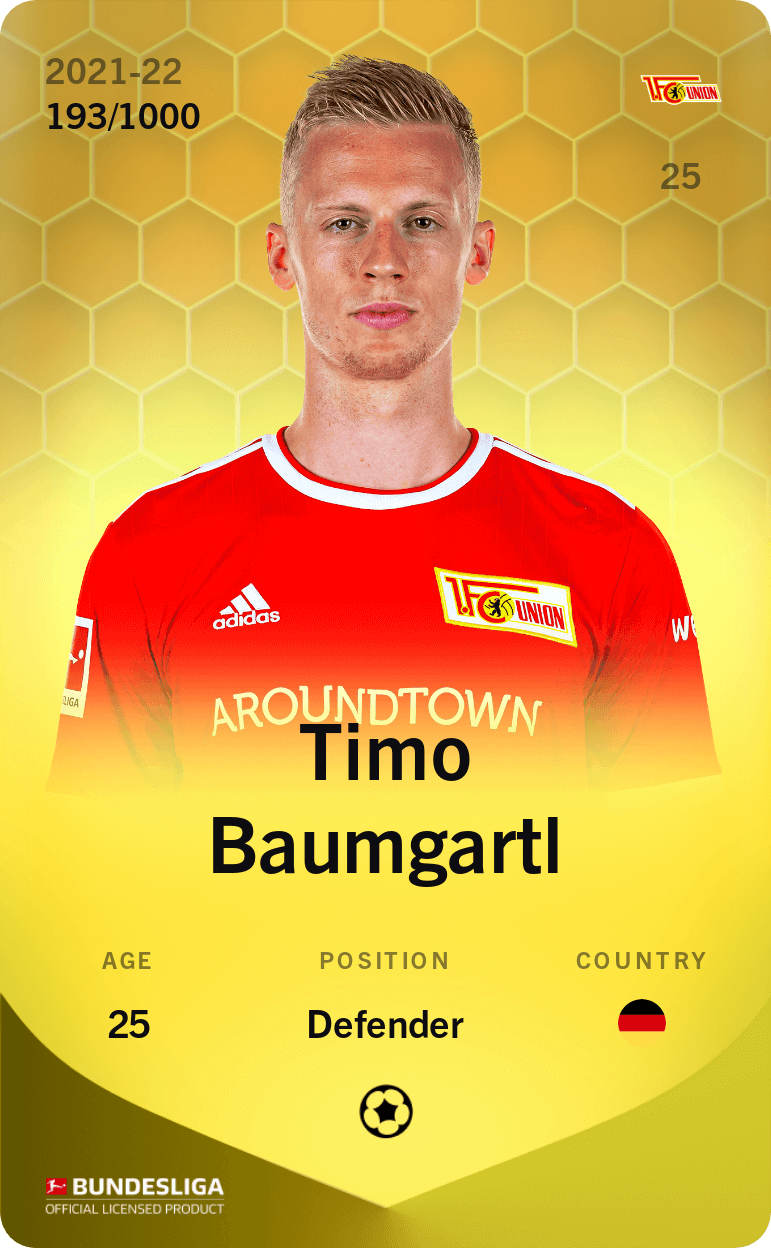 Timo Baumgartl 2021-22 • Limited 193/1000