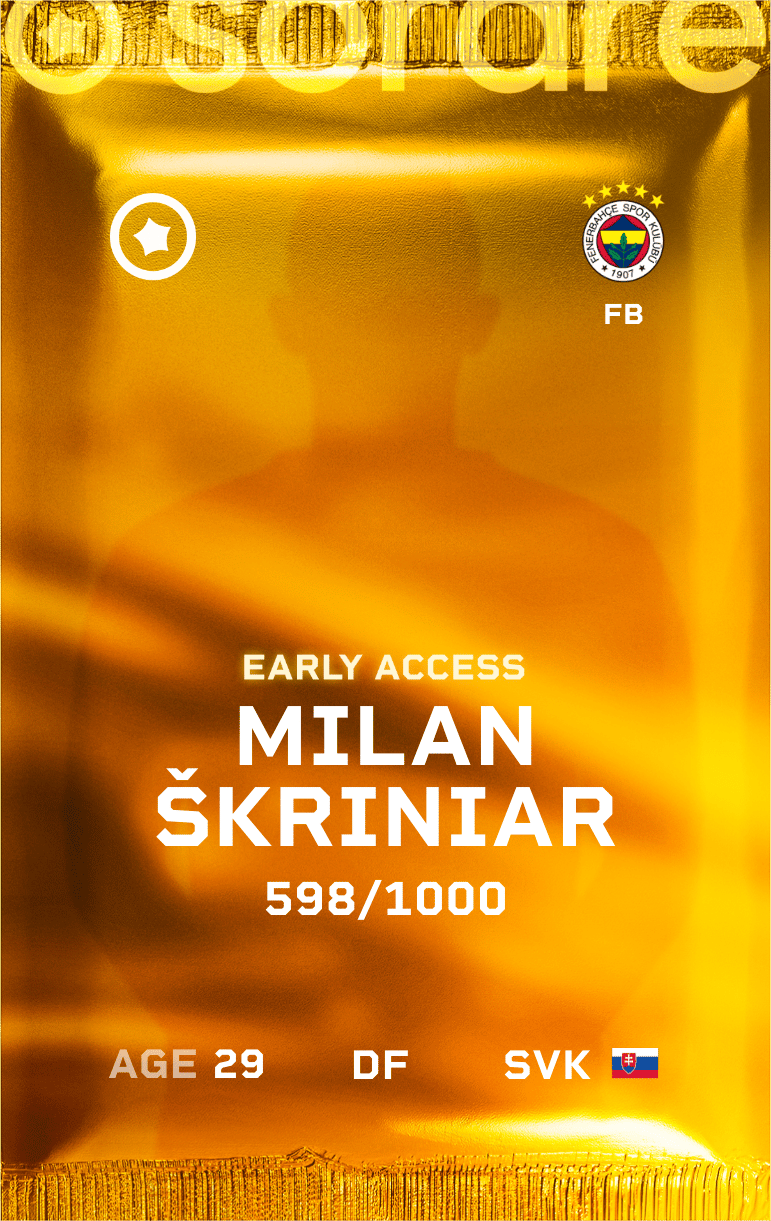 Milan Škriniar 2024-25 • Limited 598/1000