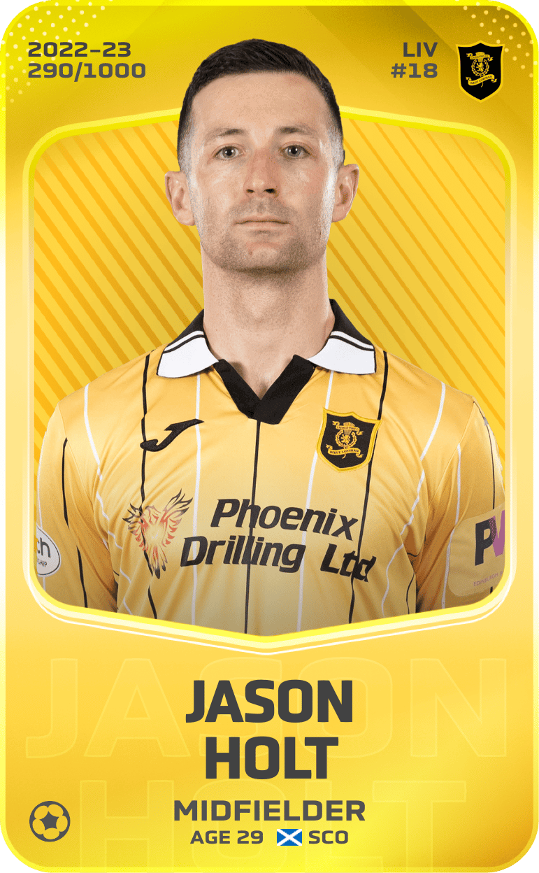 Jason Holt 2022-23 • Limited 290/1000