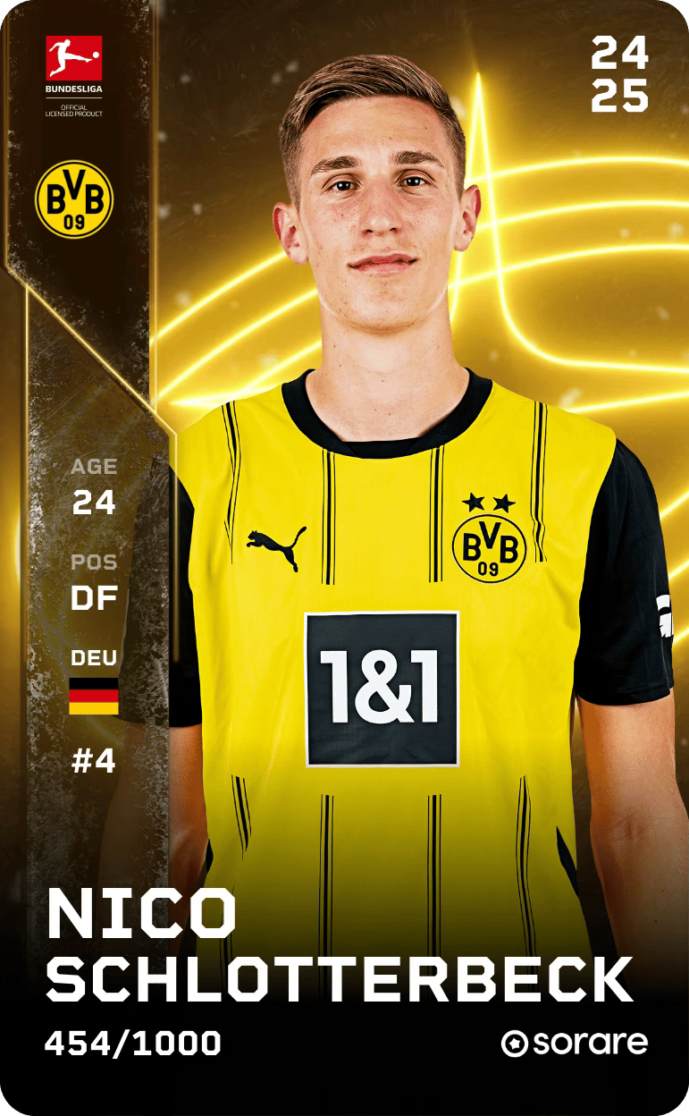 Nico Schlotterbeck 2024-25 • Limited 454/1000