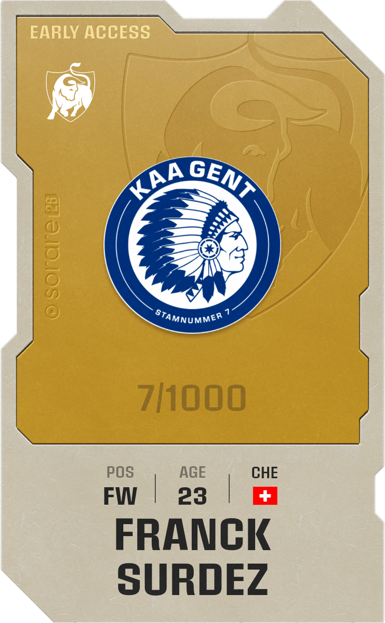 Franck Surdez 2025-26 • Limited 7/1000