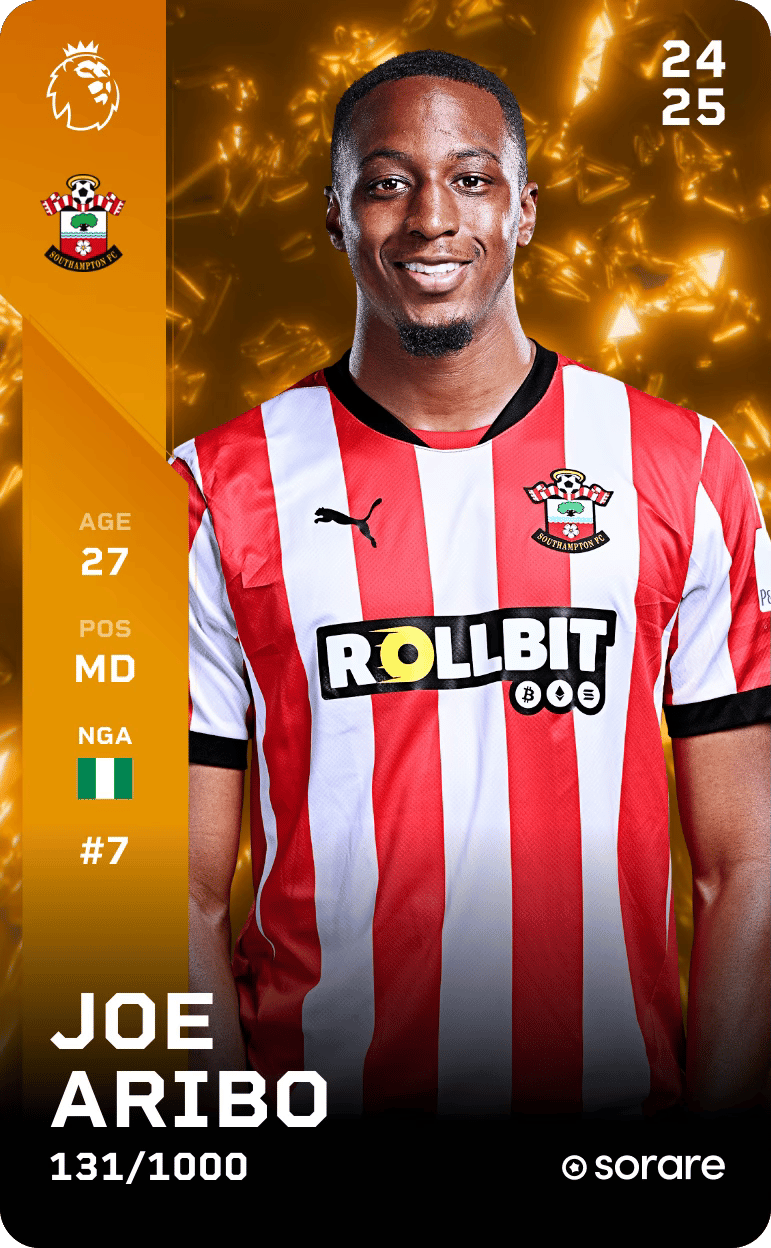 Joe Aribo 2024-25 • Limited 131/1000