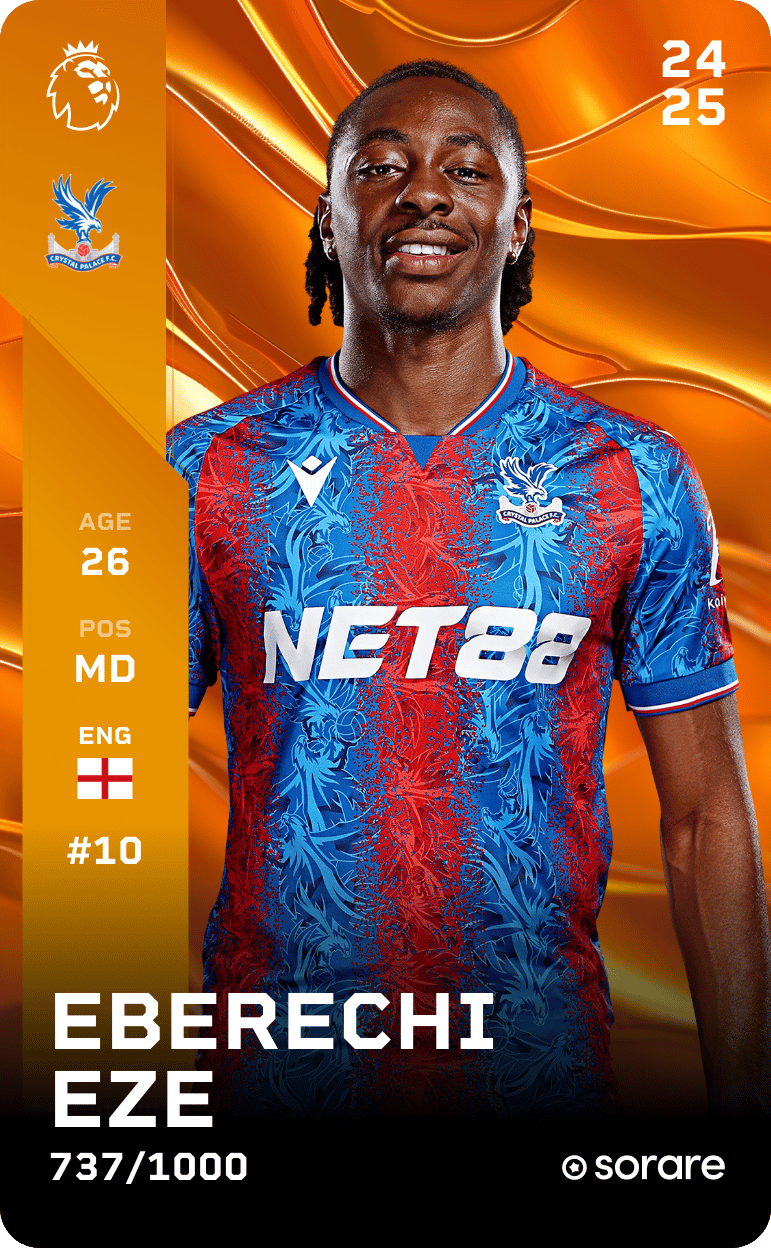 Eberechi Eze 2024-25 • Limited 737/1000