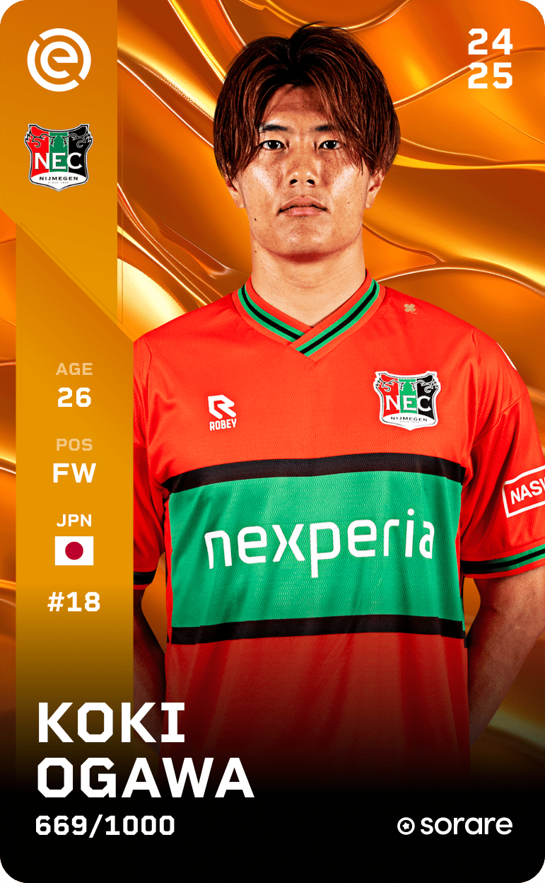 Koki Ogawa 2024-25 • Limited 669/1000