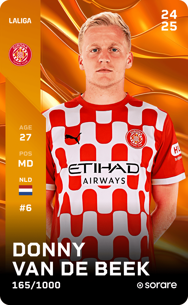Donny van de Beek 2024-25 • Limited 165/1000