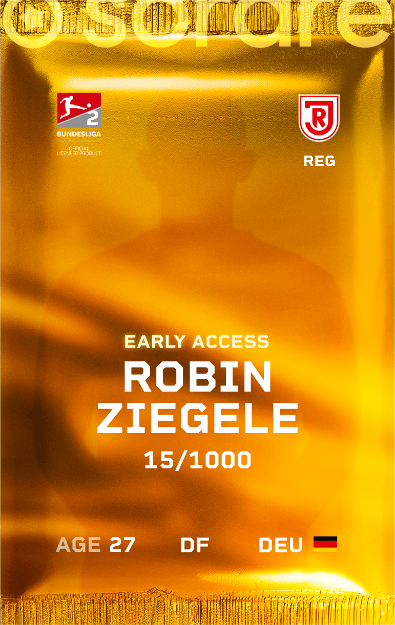 Robin Ziegele 2024-25 • Limited 15/1000