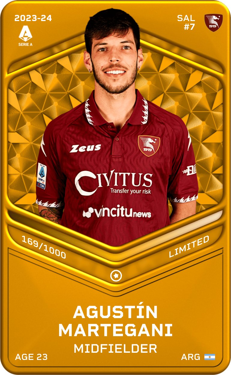 Agustín Martegani 2023-24 • Limited 169/1000