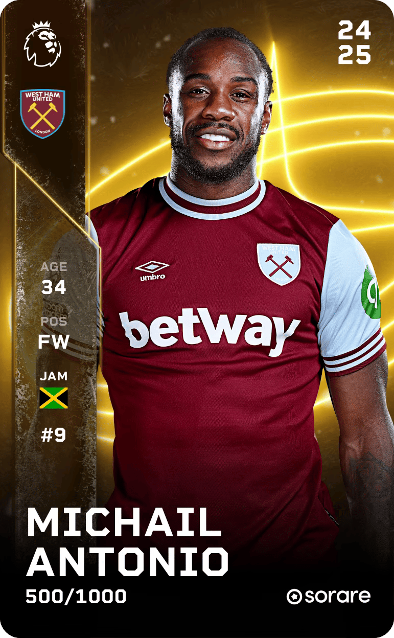 Michail Antonio 2024-25 • Limited 500/1000