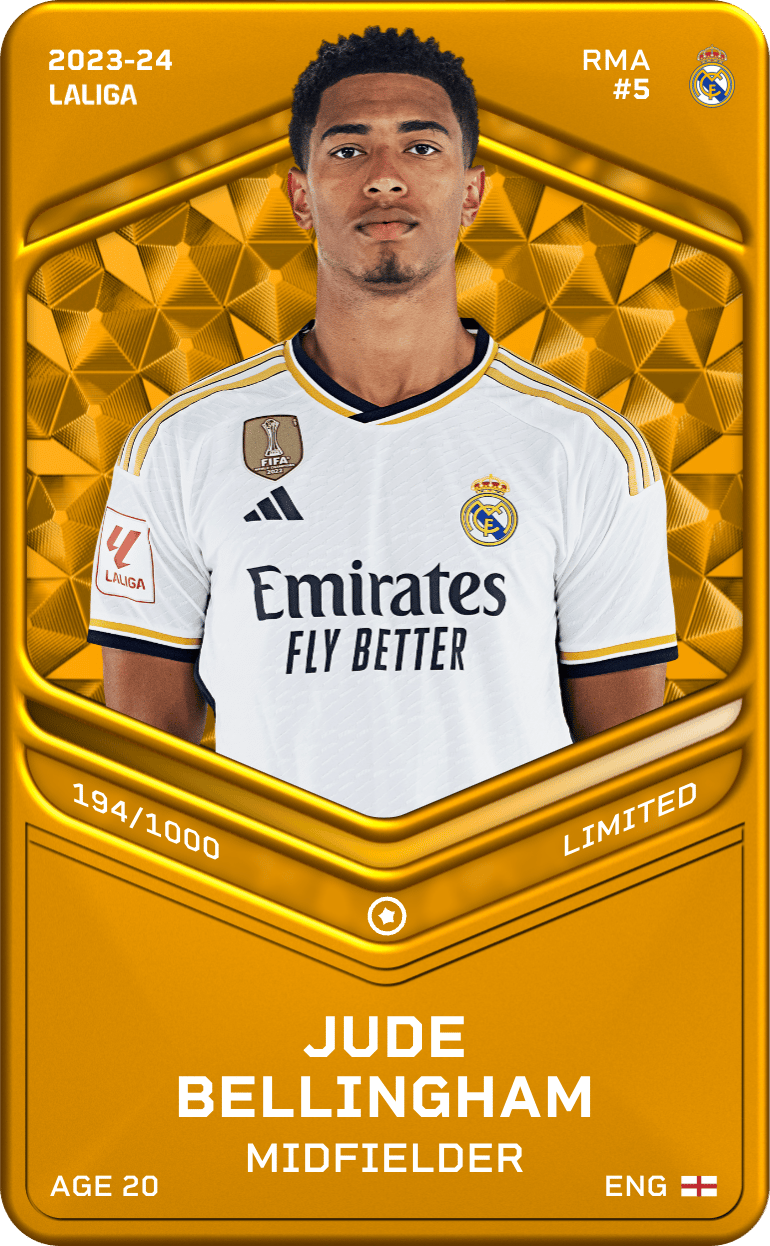 Jude Bellingham 2023-24 • Limited 194/1000