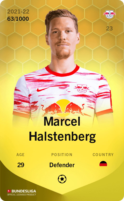 Marcel Halstenberg 2021-22 • Limited 63/1000